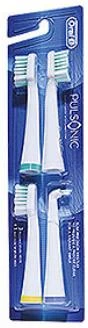 Dantų šepetėlio antgaliai Oral-B Pulsonic 4 vnt Balta