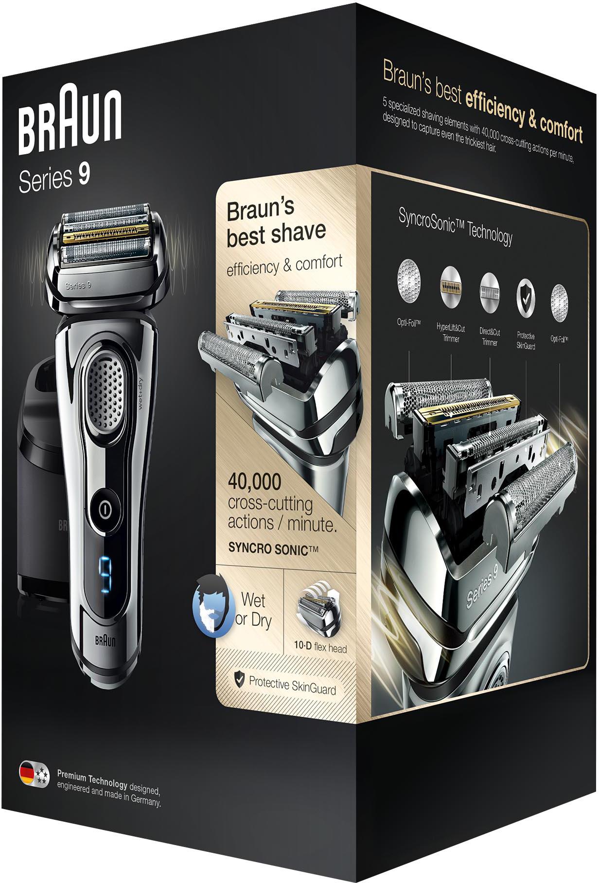 Braun Men's Electric Foil Shaver 9295cc Garantija 24 month(s), Wet use