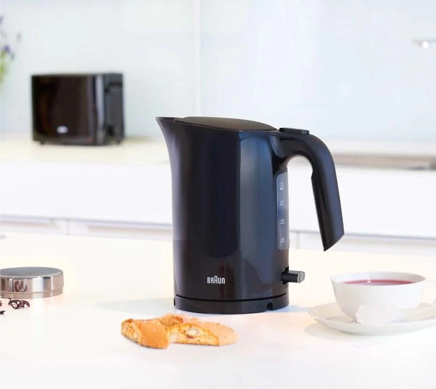 Braun WK 3000 BK elektrinis virdulys 1 L Juoda 2200 W