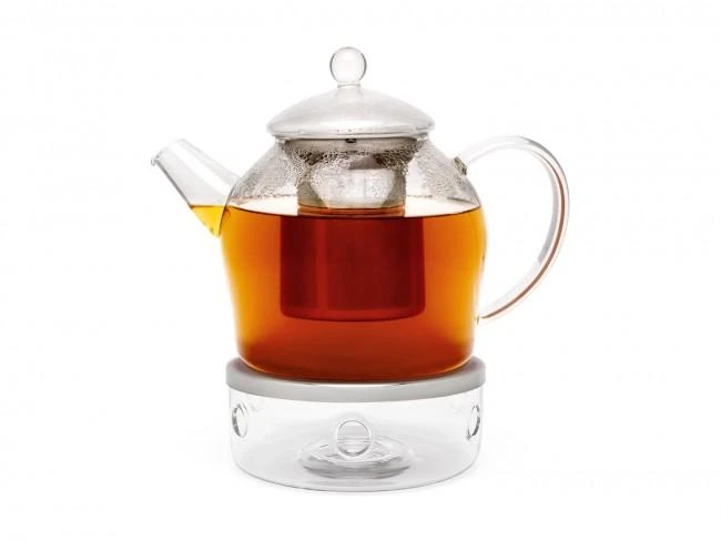 Bredemeijer arbatos šildytuvas Menuet Glass + Inox lėkštė 165007