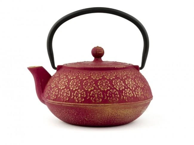 Bredemeijer arbatinuko rinkinys Shanghai 0.6L G015PG su filtru (rožinis/auksinis)