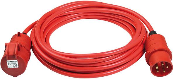 Brennenstuhl Super-Solid ilgintuvas IP44 10m CEE 400V/16A raudonas - 1168580