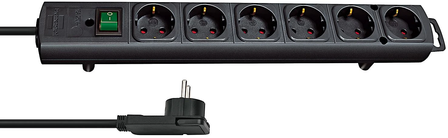Buitinis ilgintuvas BRENNENSTUHL COMFORT LINE, 6 vietų, 2 m