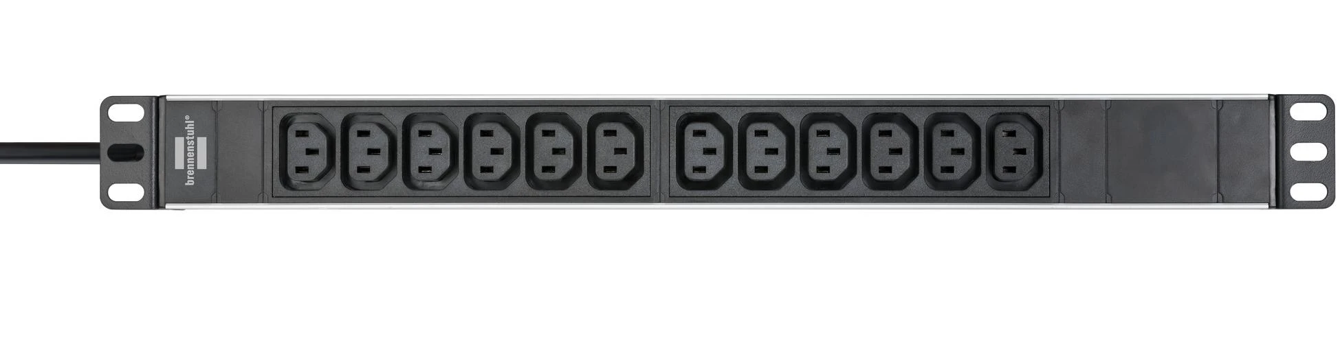 „Brennenstuhl alu-line 19“ valdymo spintoms, 12 krypčių, c13