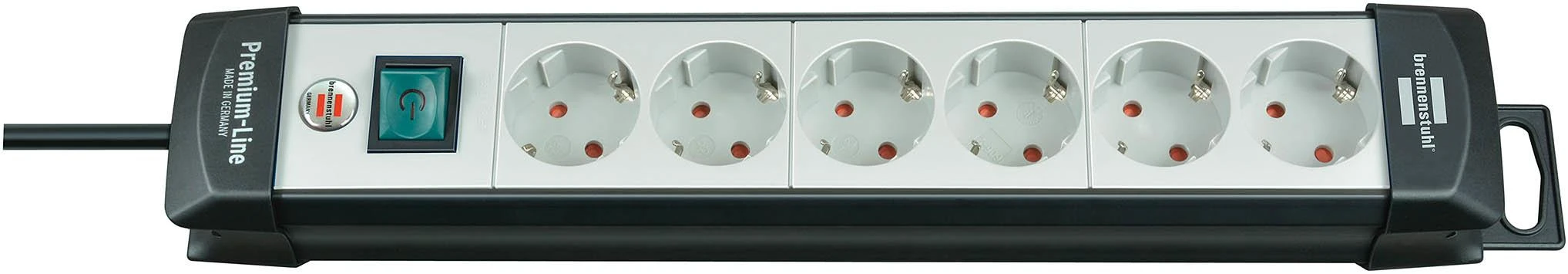 Brennenstuhl Premium-Line prailgintuvas H05VV-F 3G1.5, 6 (Power) - 3m - juodas, pilkas 1951560100 / GT-658
