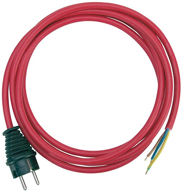 Anschlusskabel Brennenstuhl IP44 3m raudona mit Stecker