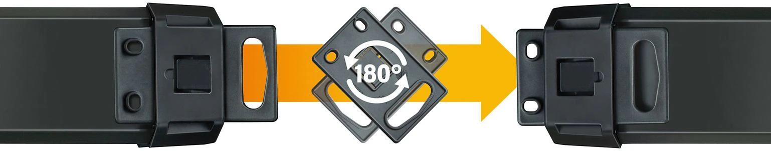 Brennenstuhl 1951160400 Premium Line 6 krypčių 1,8 m juoda