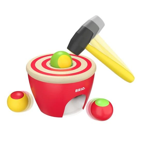 Brio Infant BRIO medinis žaislas Ball Pounder, 30519