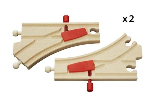 Ravensburger Mechaninė traukinio bėgių perjungimo detalė Brio