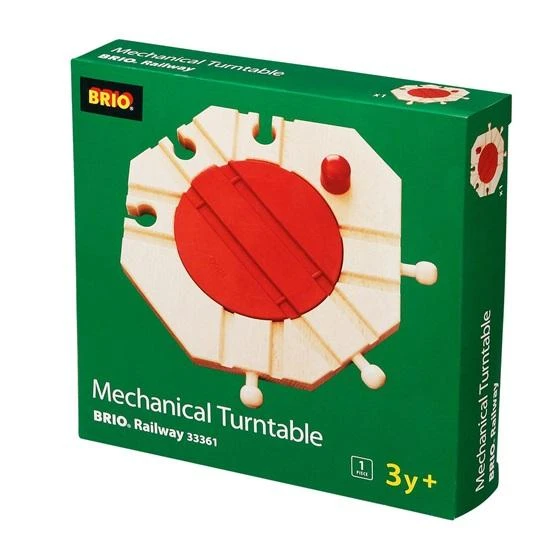 Ravensburger BRIO RAILWAY mechaninė besisukanti platforma, 33361003