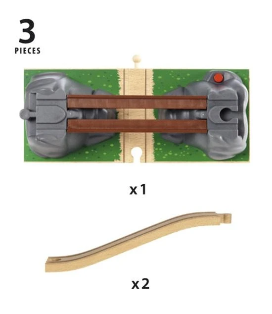 Ravensburger BRIO RAILWAY sudedamas tiltas, 33391000