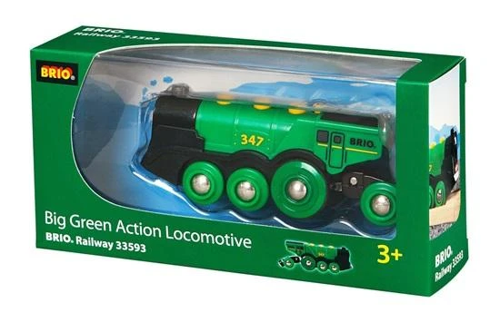 Ravensburger Brio Geležinkelis BRIO didelis garvežys, žalias 33593