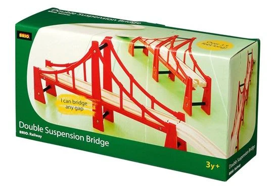 Brio Railway BRIO dvigubai sukabintas tiltas, 33683