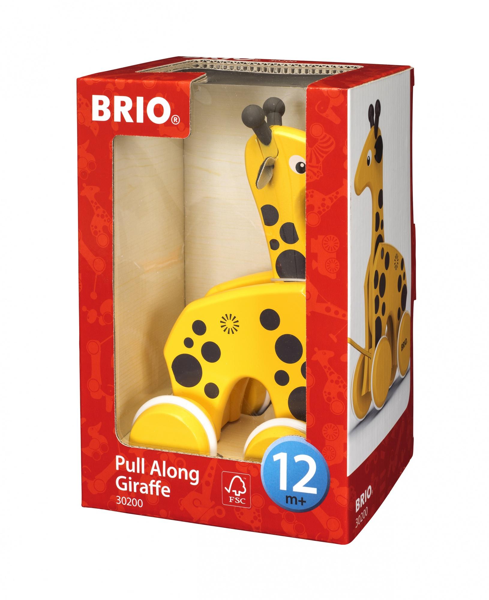 BRIO – traukiama žirafa (30200)