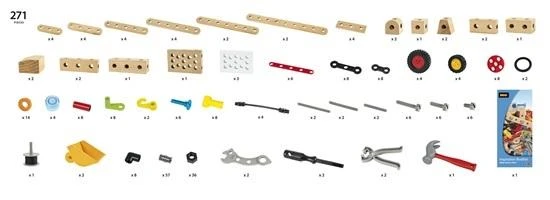 Ravensburger BRIO RAILWAY traukinys su pakraunamu varikliu ir USB kabeliu, 33599