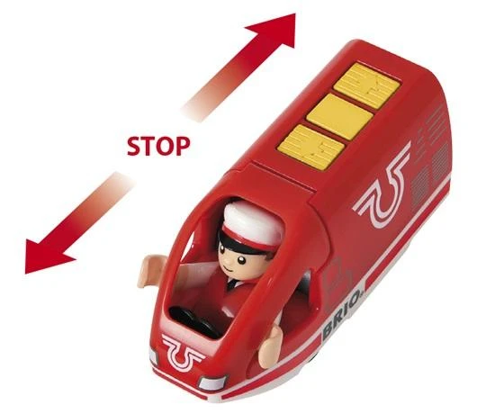 BRIO Kelioninis įkraunamas traukinys - Daugiaspalvis - Universalas - 3 m. - 4 vnt. - USB - 189 mm