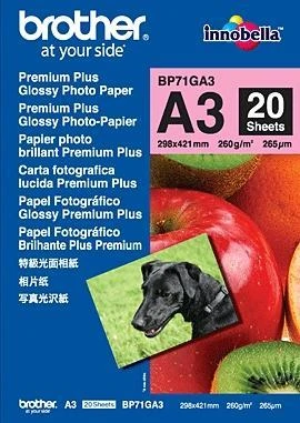 BROTHER PREM.PLUS Blizgus FOTOPOPIERIUS A3