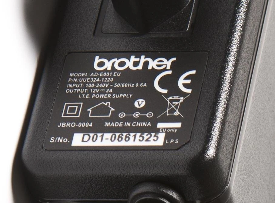 Brother adapteris su techniniais parametrais