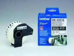Brother Brolis | DK-22210 ištisinio ilgio popierinė etiketė | Baltas | DK | 29 mm | 30,5 m