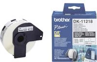 BROTHER DK11218 1" APVALIOS POPIERINĖS ETIKETĖS