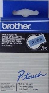 Brother laminuota juosta, 12 mm (TC501)