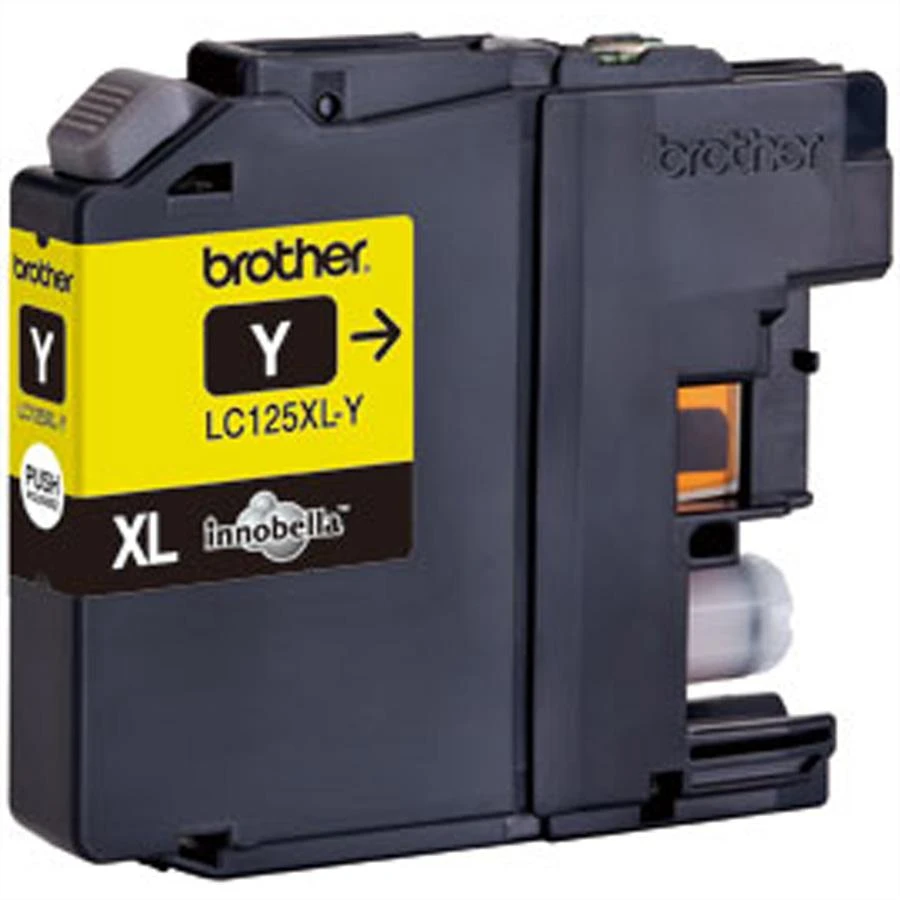 Brother LC125XLY | Rašalo kasetė | Geltona