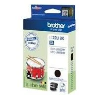 Brother LC-22UBK rašalo kasetė, Juodas