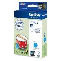 Brother LC-22UC | Rašalo kasetė | Žydra spalva