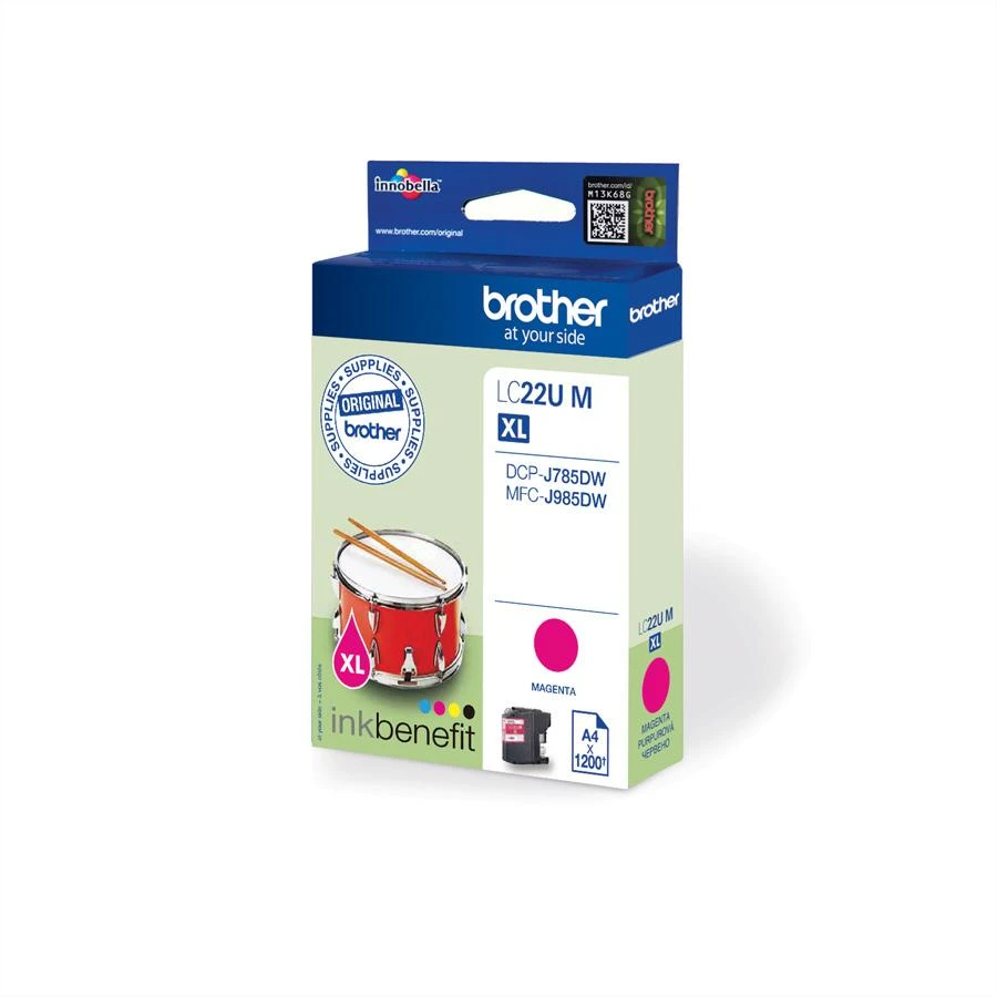 Brother LC-22UM | Rašalo kasetė | Magenta