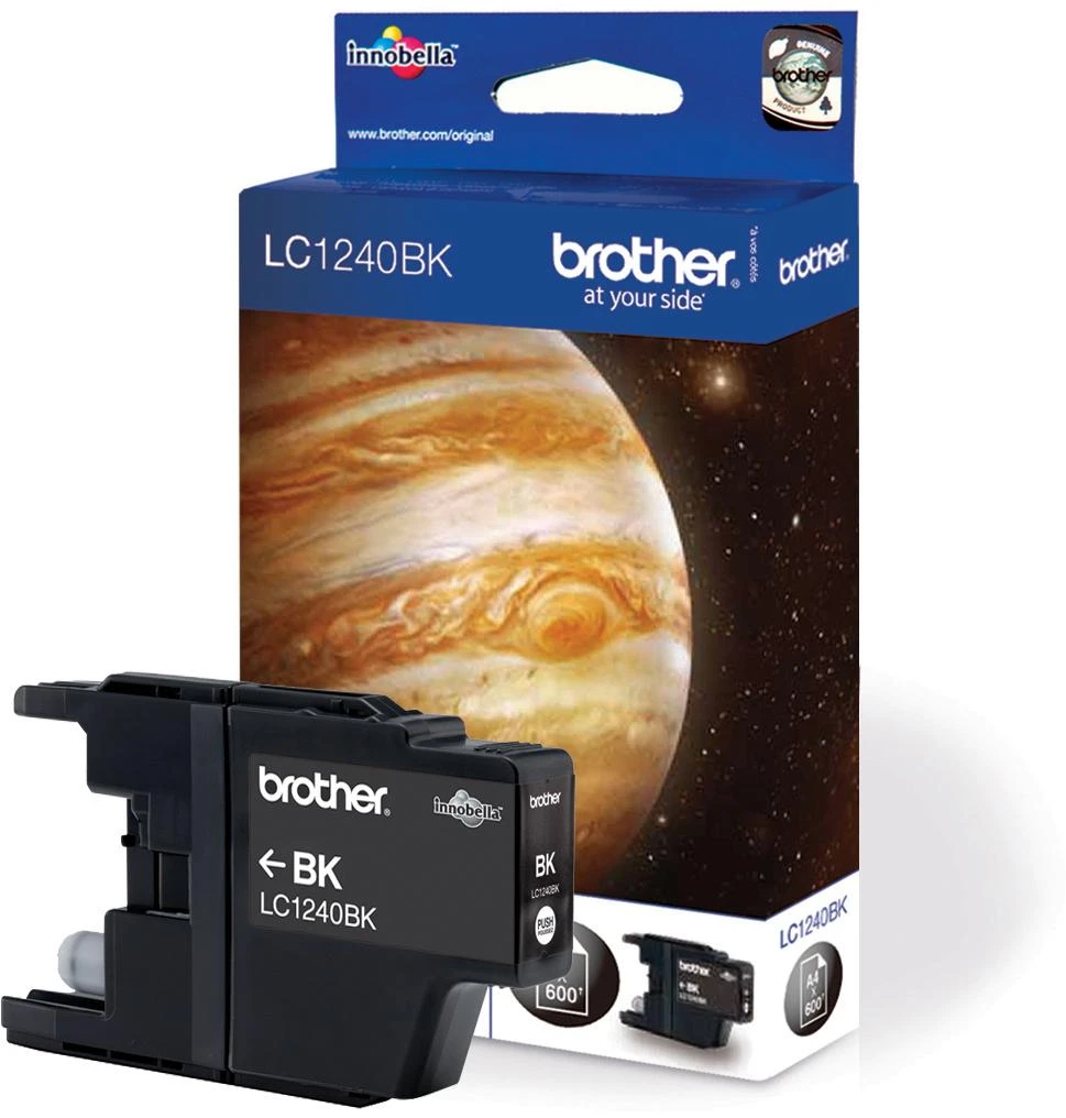 Brother Brolis LC1240BK | Rašalo kasetė | Juodas