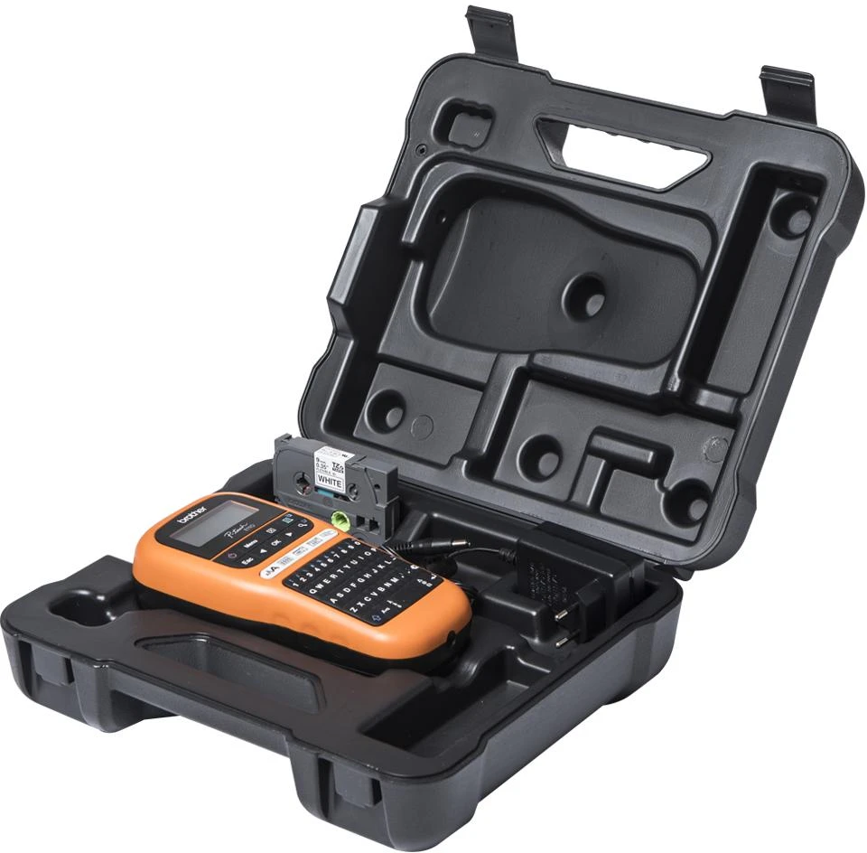 Spausdintuvas Brother PT-E110VP - QWERTY - TZe - Tiesioginis terminis - 180 x 180 DPI - 20 mm/sek - AAA