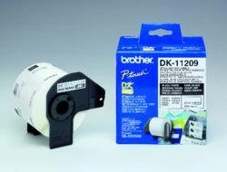 Brother Brolis | DK-11209 Mažos adresų etiketės | Baltas | DK | 29 mm x 62 mm
