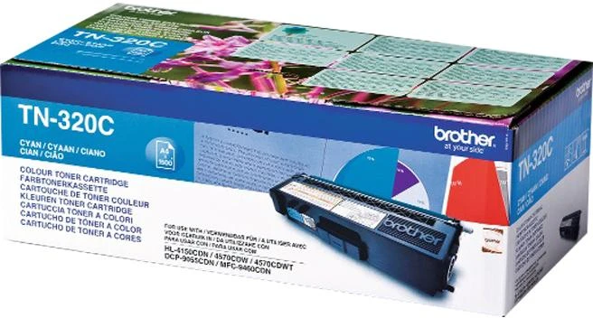 Brother TN-320, žalsvai mėlynas dažiklis Brother
