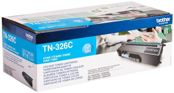 BROTHER TN-326C TONERIS HIGH CYAN 3500P