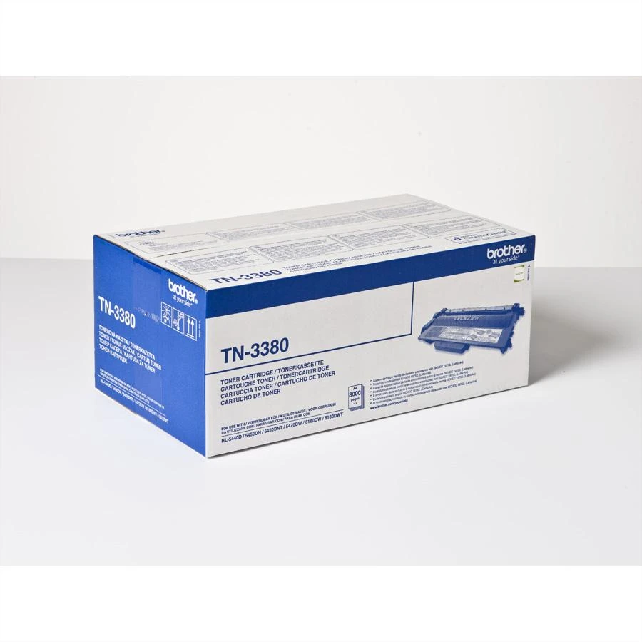 Brother TN-3380 | Toneris Cartridge | Juodas