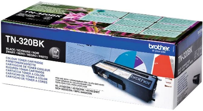 BROTHER TN-320BK TONER Juodas 2500P