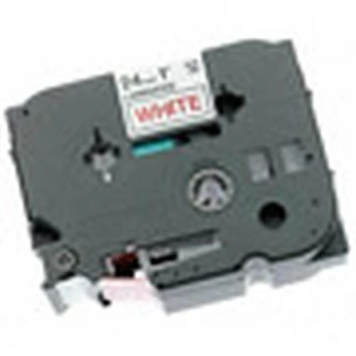 Brother | TZ-251 Laminated Tape | Juodas on Baltas | TZe | 8 m | 2.4 cm