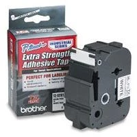 Brother TZe-S261 Strong Adhesive Laminated Tape Juodas on Baltas, TZe, 8 m, 3.6 cm
