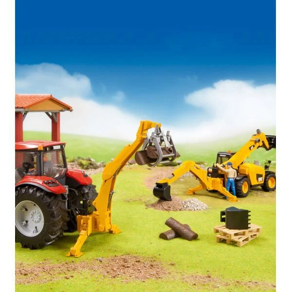 BRUDER teleskopinis krautuvas Cat, 2141
