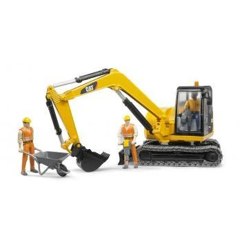 Bruder Minikoparka CAT BR-02466 geltona