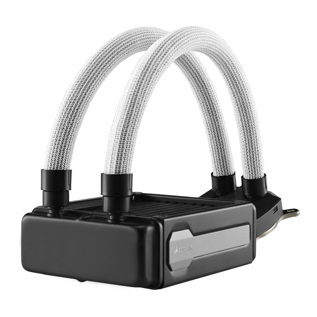 CableMod AIO montuojamos baltos žarnos Corsair Hydro