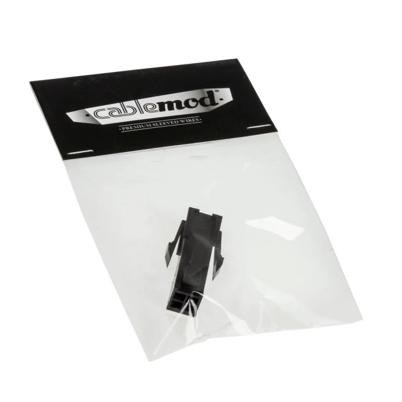 CableMod Connector Pack – 4-Pin ATX12V – juodos spalvos