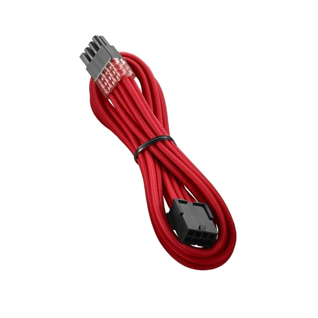 CableMod PRO ModMesh 8-Pin PCIe Extension – 45cm, raudonos spalvos