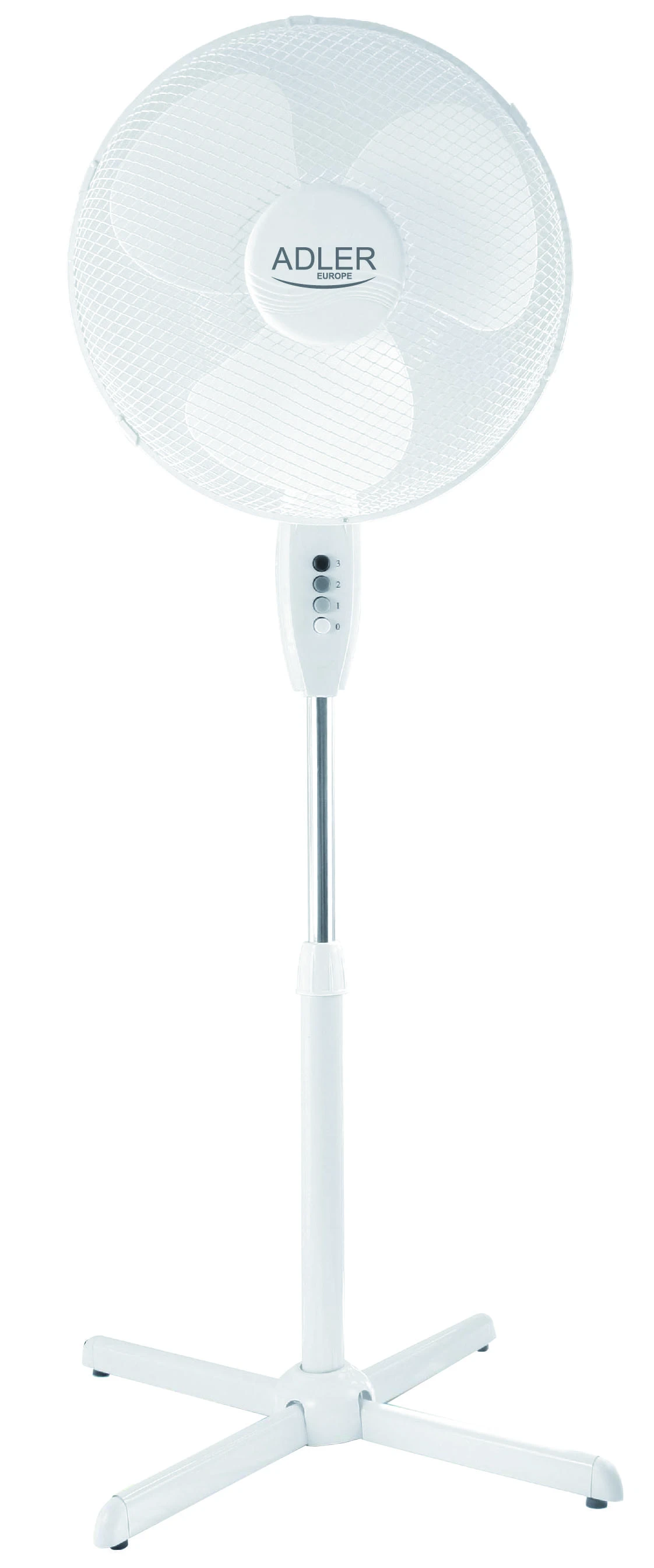 Ventiliatorius Adler AD 7305,  90W, 40cm (Baltas)