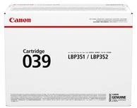 Canon 039 Originalus Juoda 1 vnt