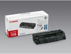 Canon 708 (0266B002) Lazerinė kasetė, Juoda
