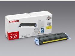 Canon kasetė 707, geltona