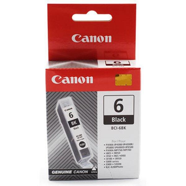 Tusz Canon Kasetė atramentowy BCI6Bk Juodas (BJC 8200,S800) ( 4705A002 )