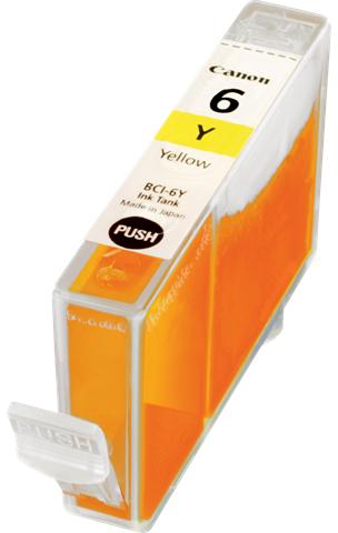 Canon BCI-6Y rašalo kasetė, geltona