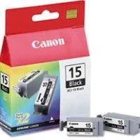 Canon BCI-15BK ink cartridge twinpack, juodas